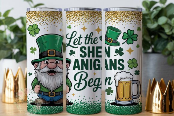 Gnome Shenanigans 20oz Tumbler Wrap