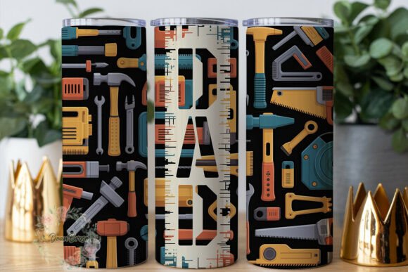 Rugged Dad Tools 20oz Tumbler Wrap