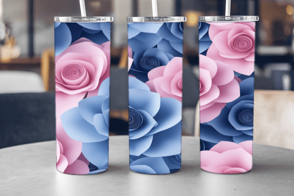 Soft Rose Floral Tumbler Review